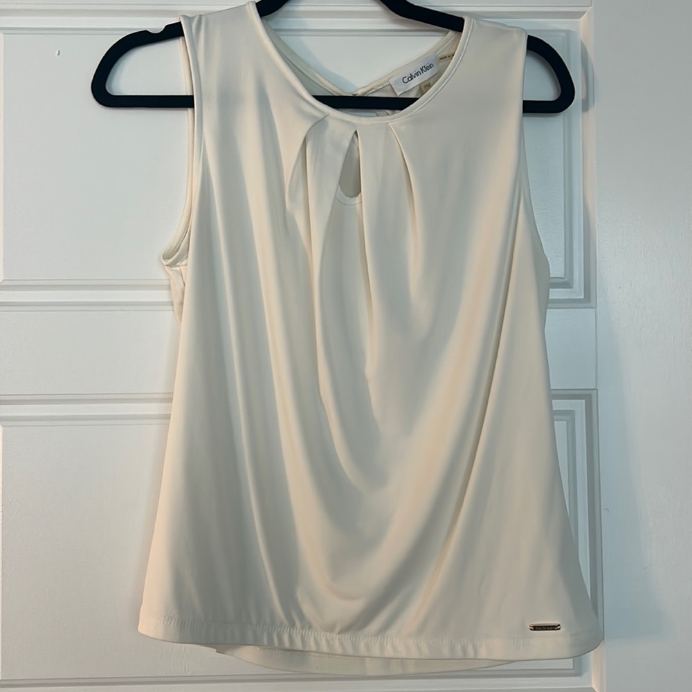 Calvin Klein Medium white tank top